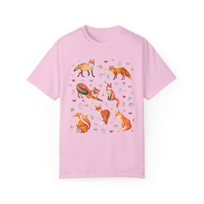 Goblincore Fox Tee Shirt for Animal Lover