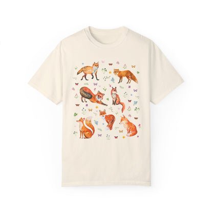 Goblincore Fox Tee Shirt for Animal Lover