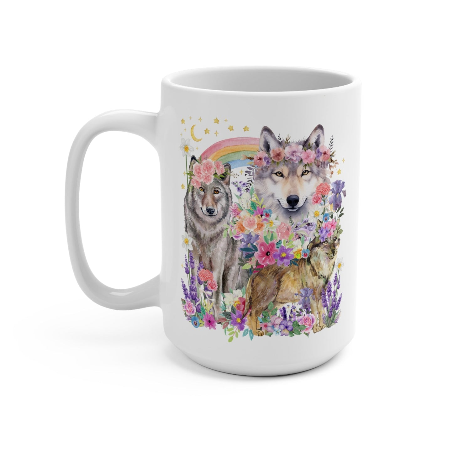 Goblincore Wolf Mug