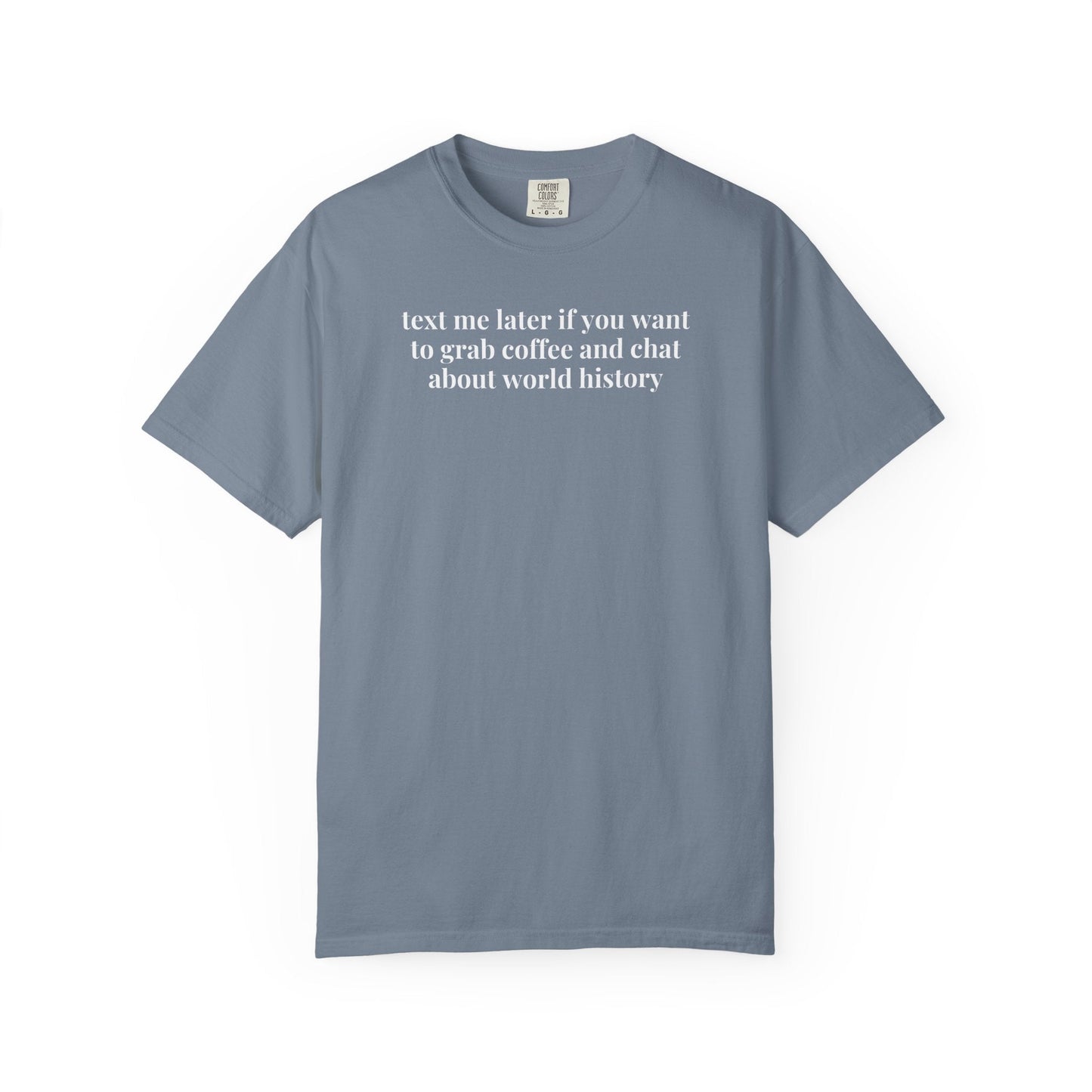 Grab Coffee and Chat About World History