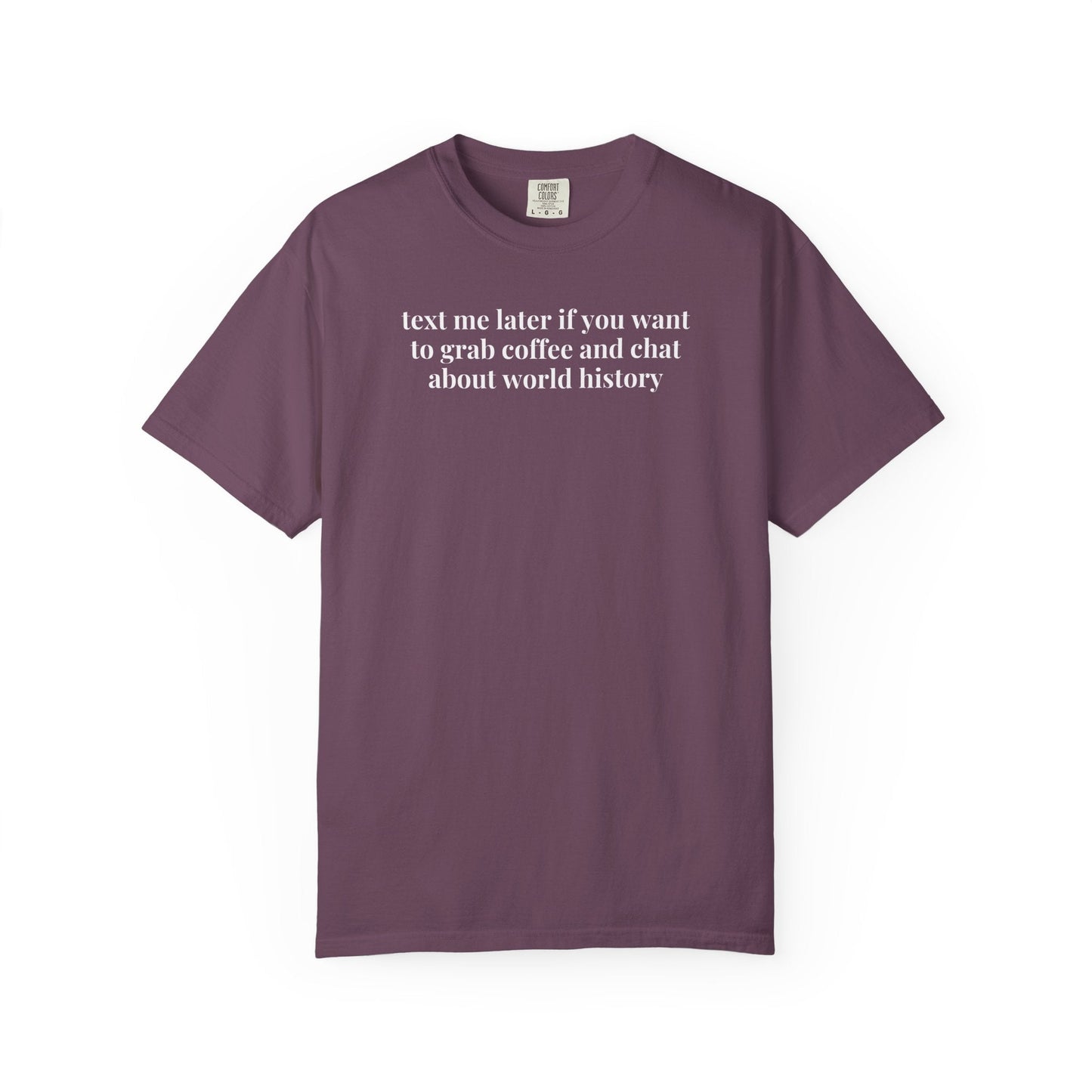 Grab Coffee and Chat About World History
