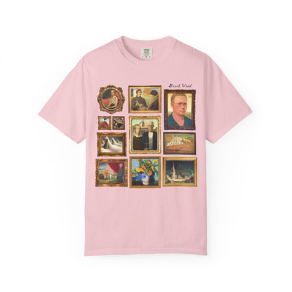 Grant Wood Art History Tee Shirt
