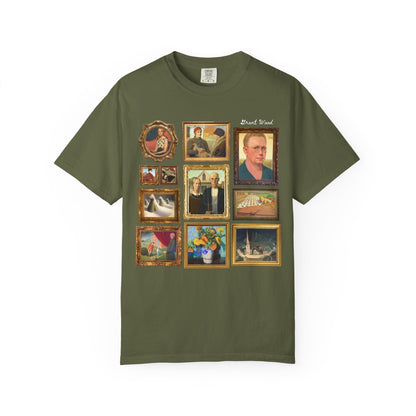 Grant Wood Art History Tee Shirt