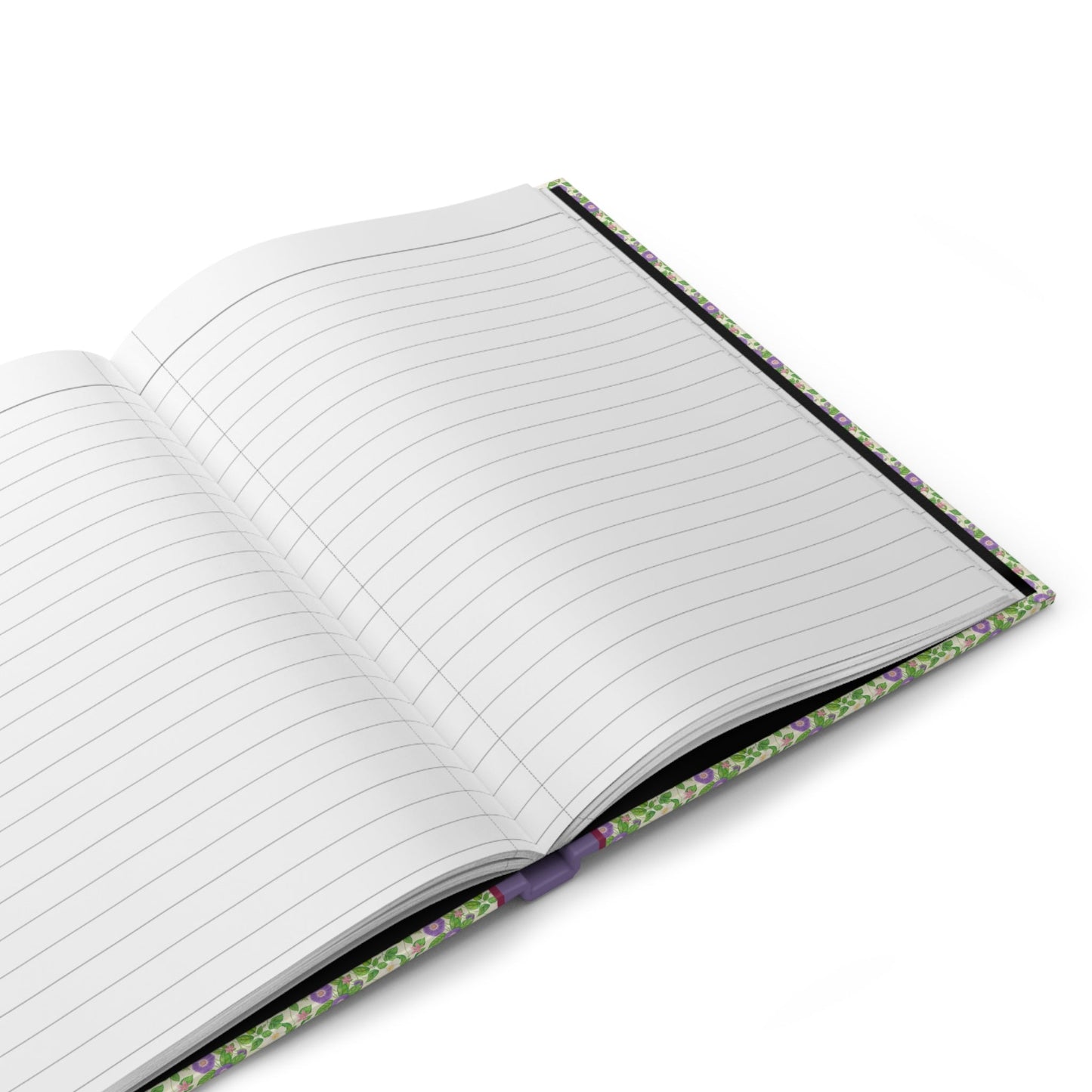 Green Floral Journal