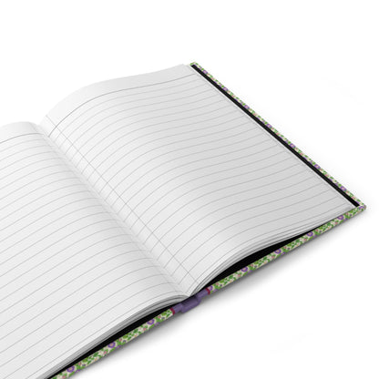 Green Floral Journal
