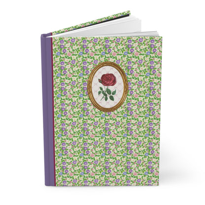 Green Floral Journal