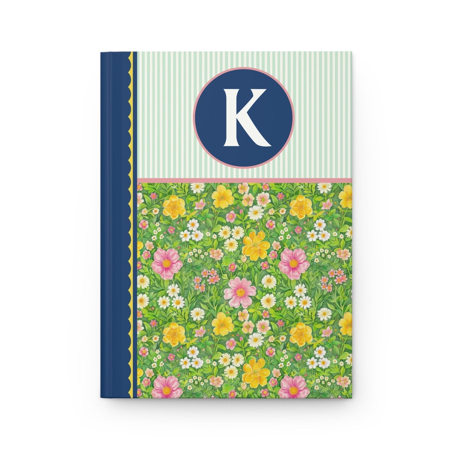 Green Flower Notebook: K