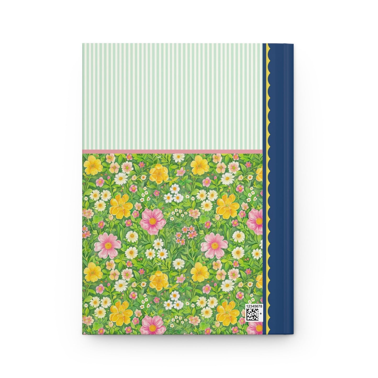Green Flower Notebook: W