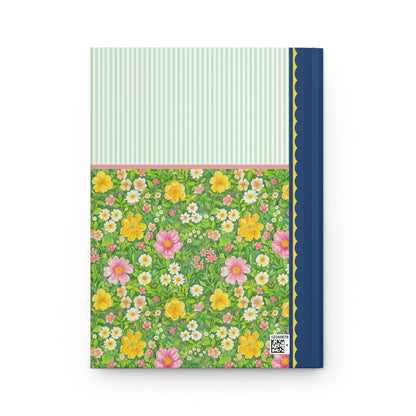 Green Flower Notebook: W