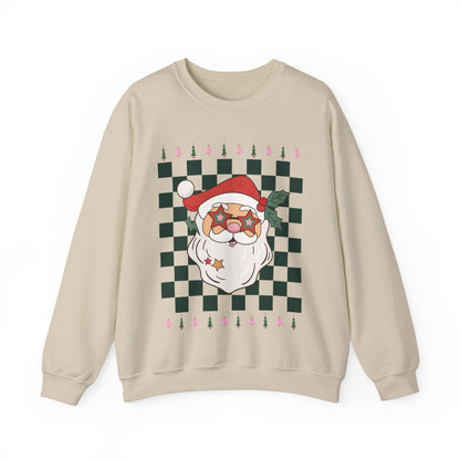 Groovy Retro Santa Sweatshirt