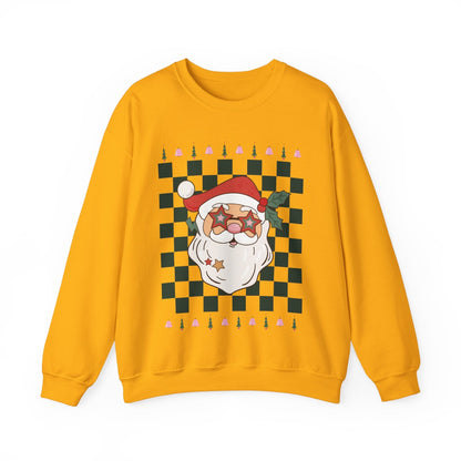 Groovy Retro Santa Sweatshirt