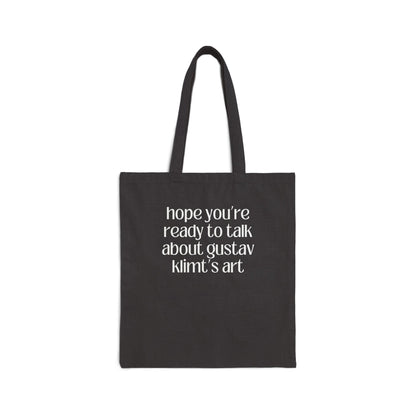 Gustav Klimt Art History Tote