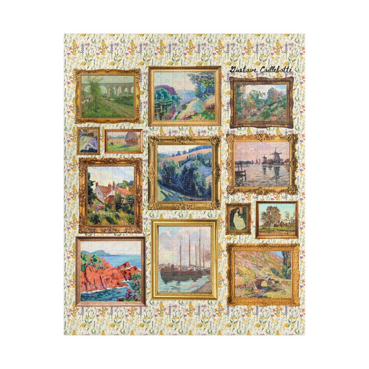 Gustave Caillebotte Art History Puzzle