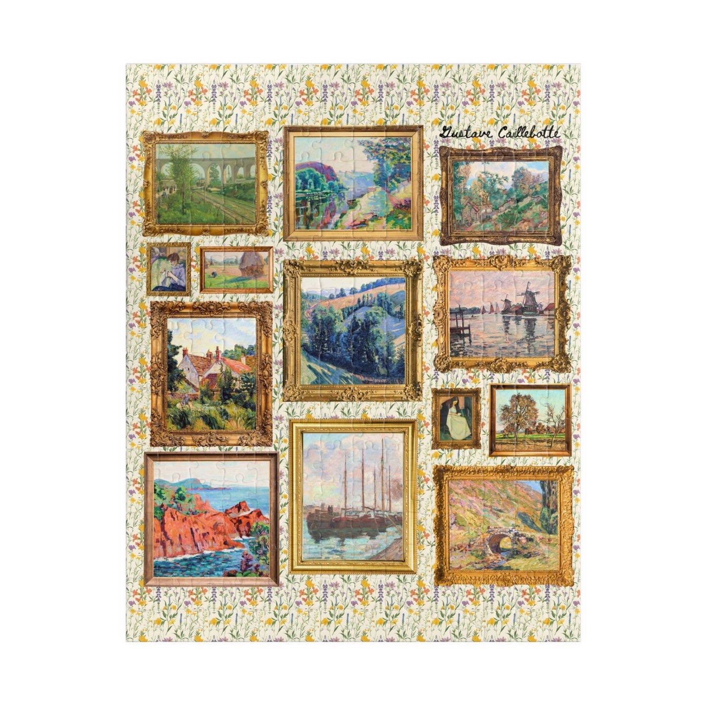 Gustave Caillebotte Art History Puzzle