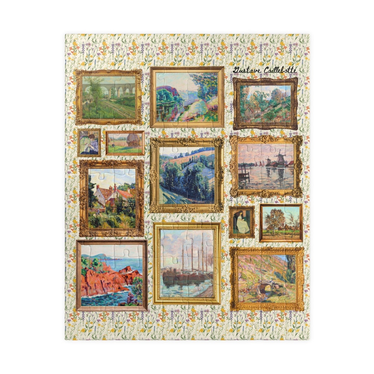 Gustave Caillebotte Art History Puzzle