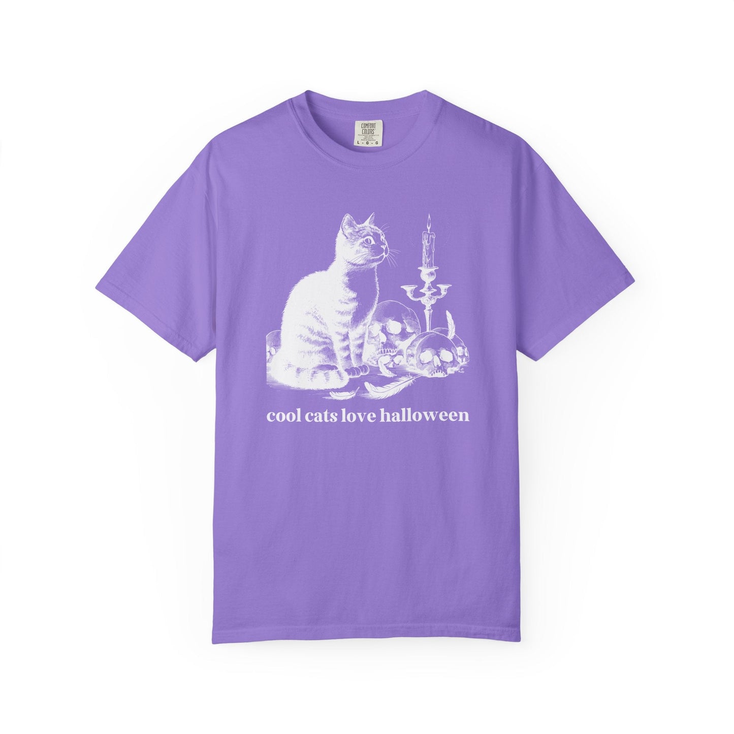 Halloween Cat Lover Tee