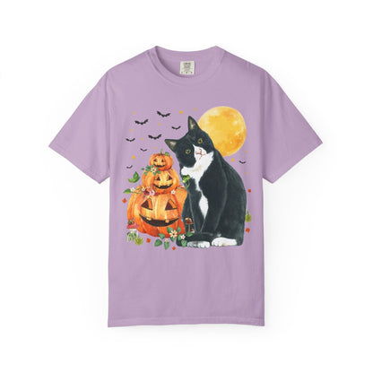 Halloween Cat Lover Tee Shirt