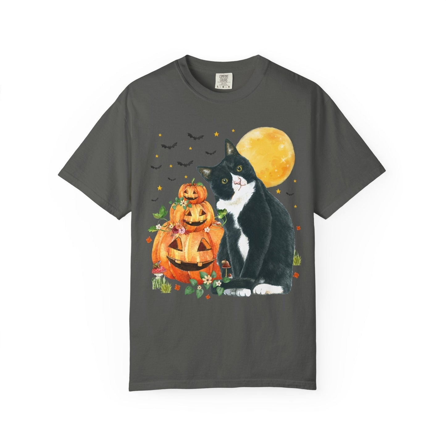 Halloween Cat Lover Tee Shirt