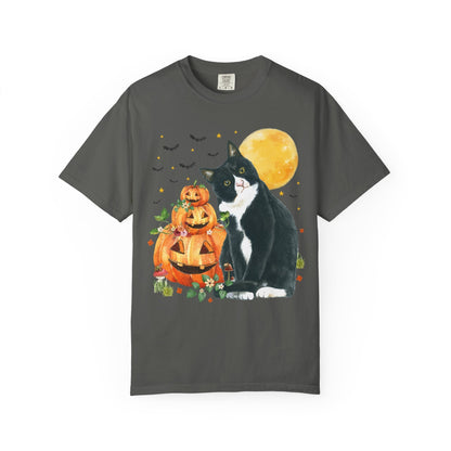 Halloween Cat Lover Tee Shirt