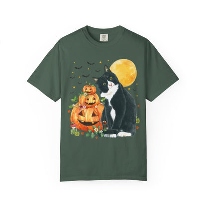 Halloween Cat Lover Tee Shirt