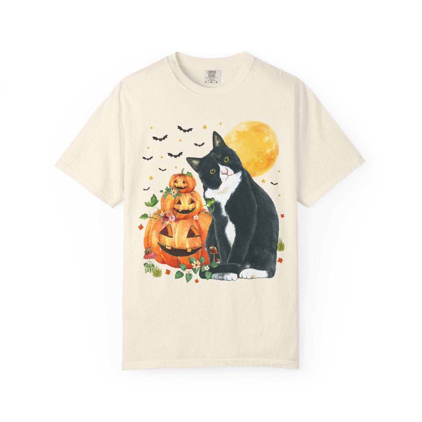 Halloween Cat Lover Tee Shirt