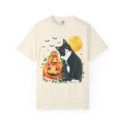 Halloween Cat Lover Tee Shirt