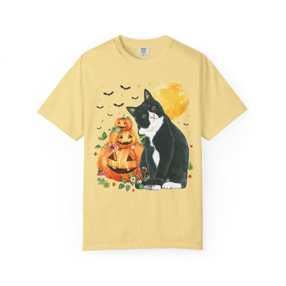 Halloween Cat Lover Tee Shirt