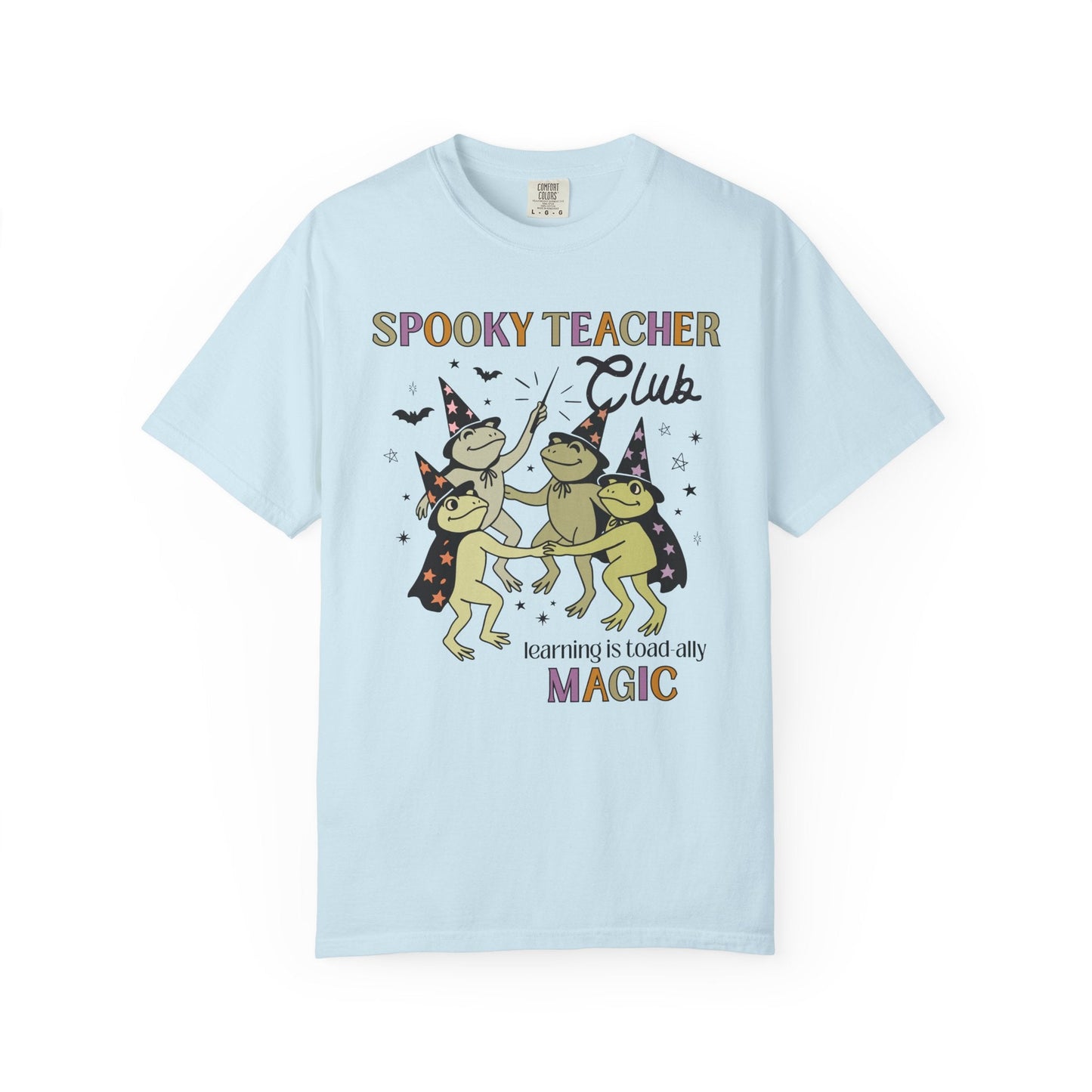 Spooky Teacher Club Frog Tee