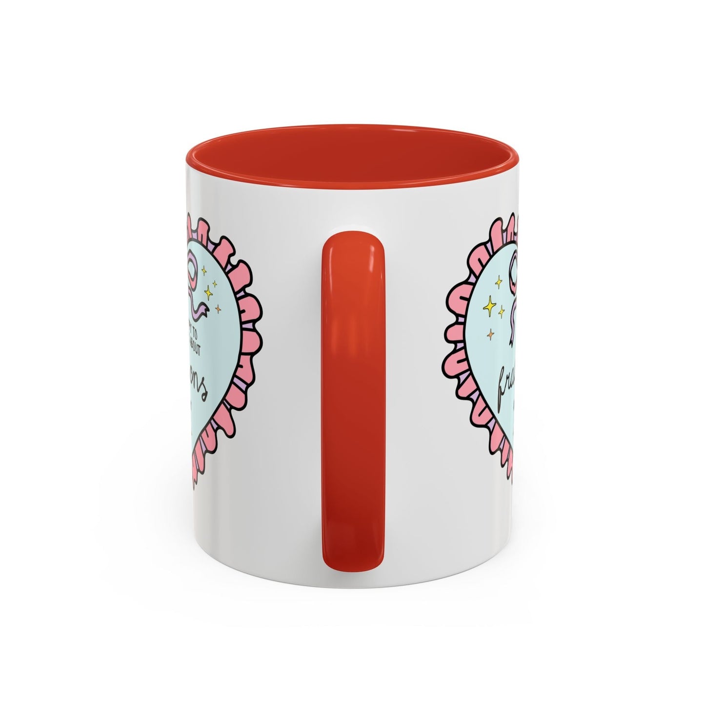 Happy to Talk About Fractions Coffee Mug