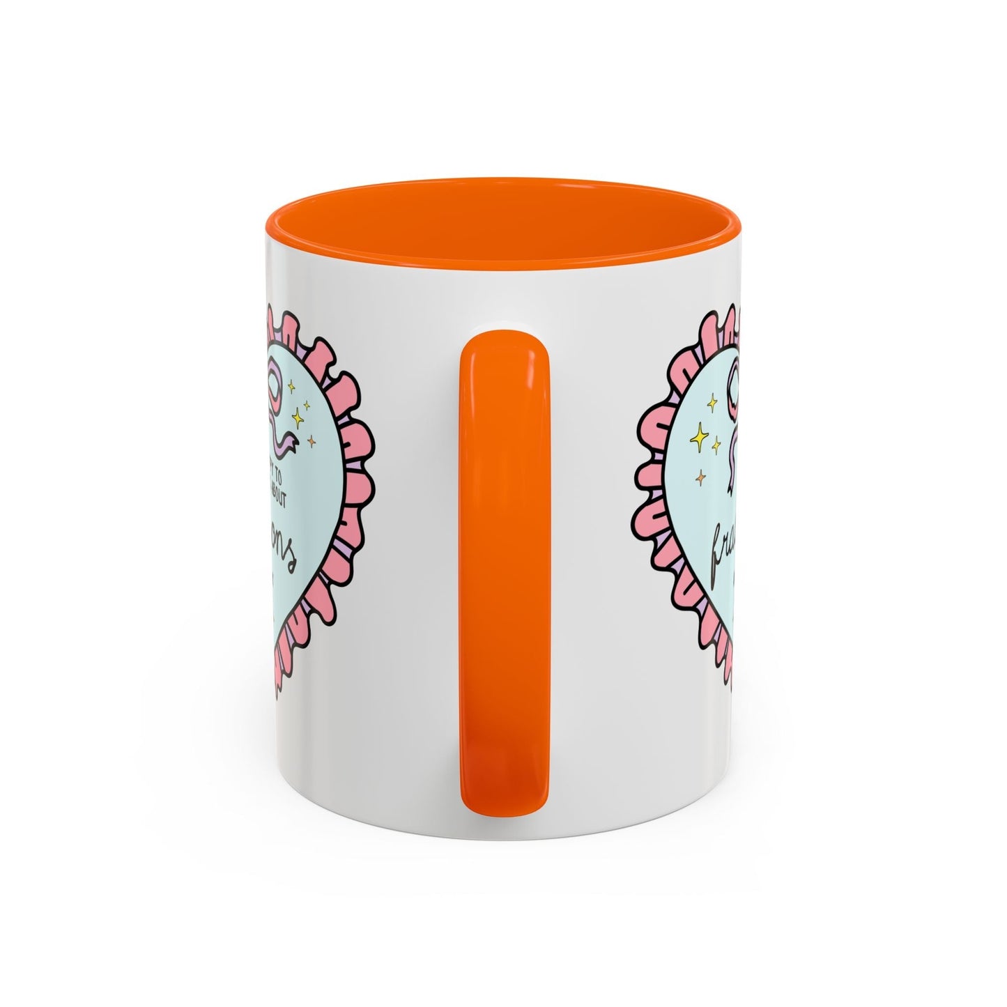 Happy to Talk About Fractions Coffee Mug
