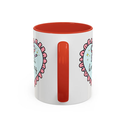 Happy to Talk About Knitting All Day Long Coffee Mug