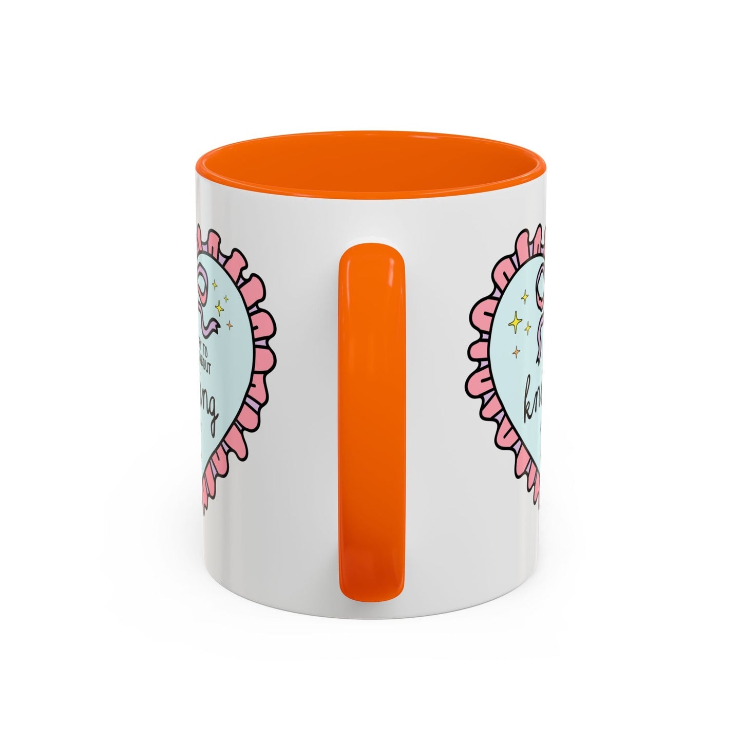 Happy to Talk About Knitting All Day Long Coffee Mug