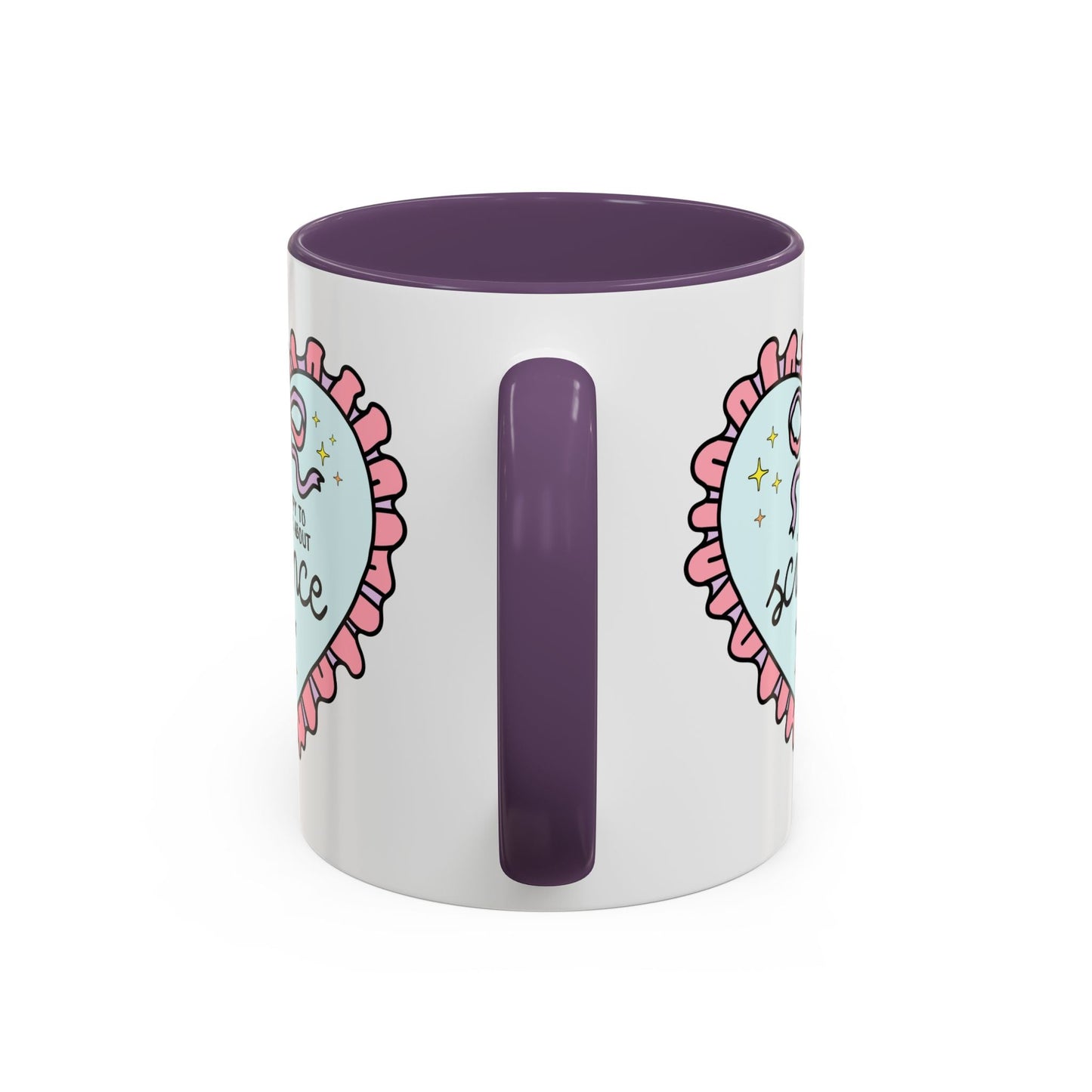 Happy to Talk About Science All Day Long Coffee Mug
