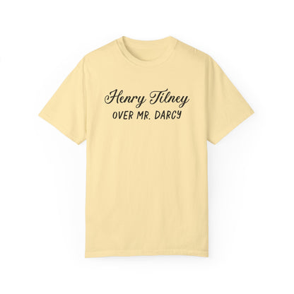 Henry Tilney Over Mr. Darcy Tee Shirt