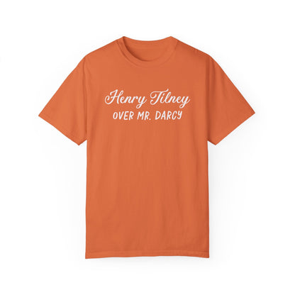 Henry Tilney Over Mr. Darcy Tee Shirt
