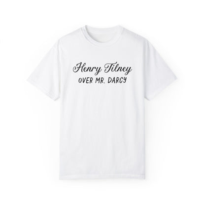 Henry Tilney Over Mr. Darcy Tee Shirt