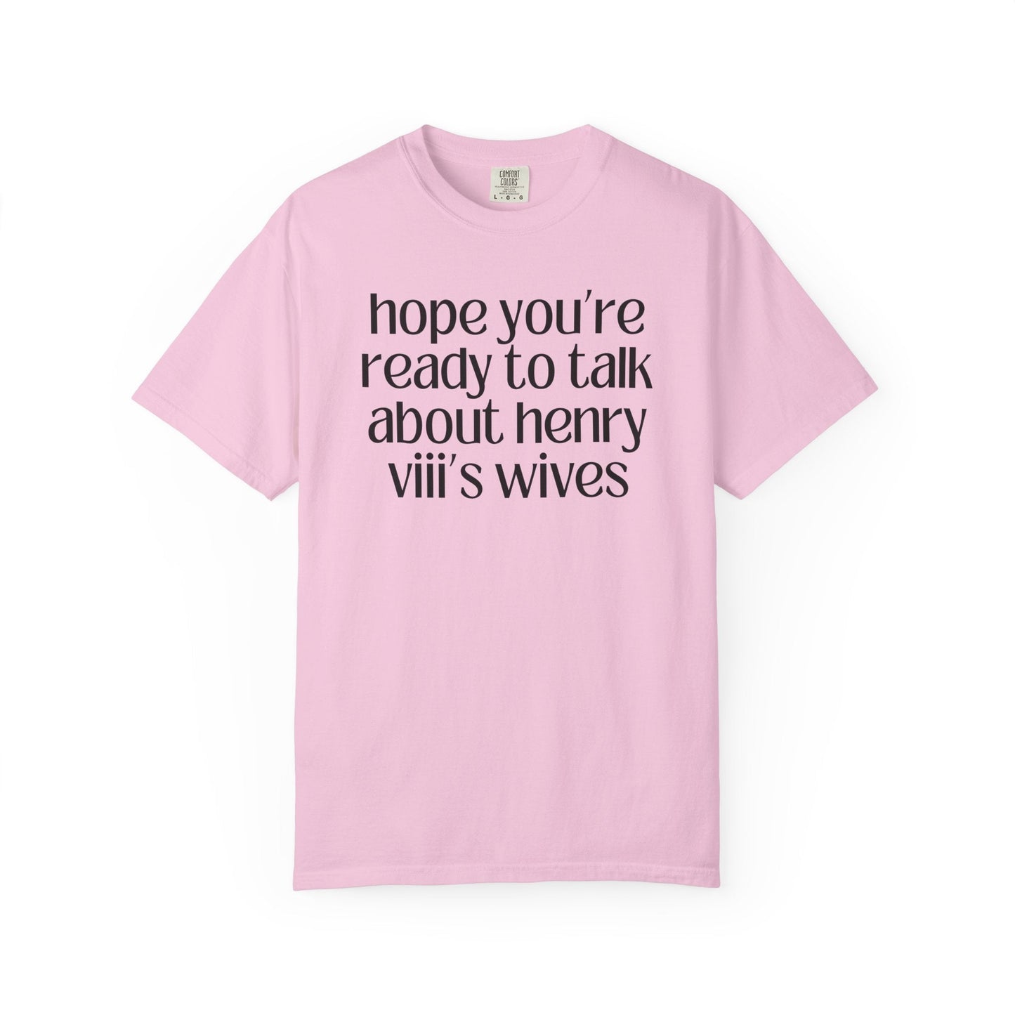 Henry VIII Tudor History Tee
