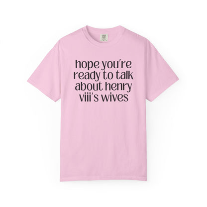 Henry VIII Tudor History Tee