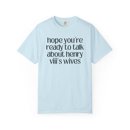 Henry VIII Tudor History Tee
