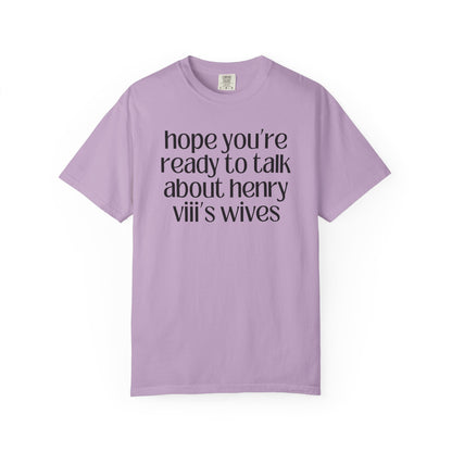 Henry VIII Tudor History Tee