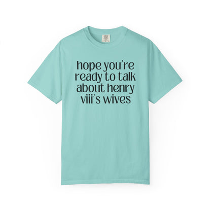 Henry VIII Tudor History Tee