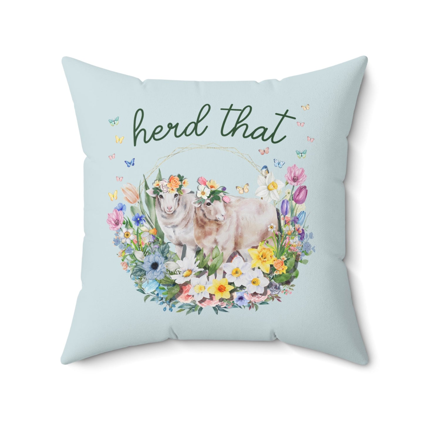 Herd That: Funny Sheep Pillow