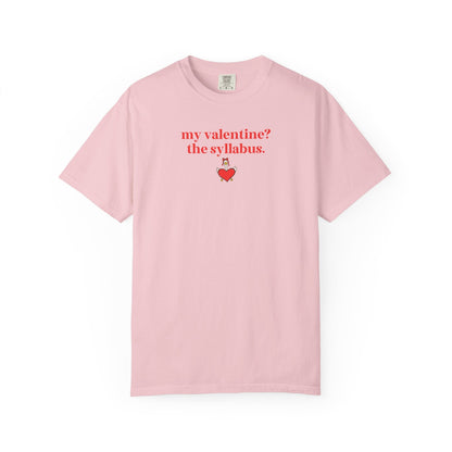 My Valentine? The Syllabus T-Shirt
