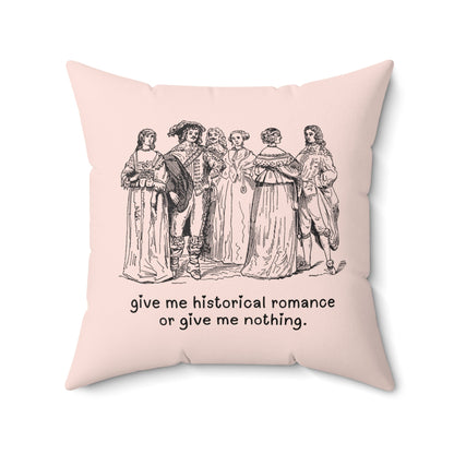 Historical Romance Pillow