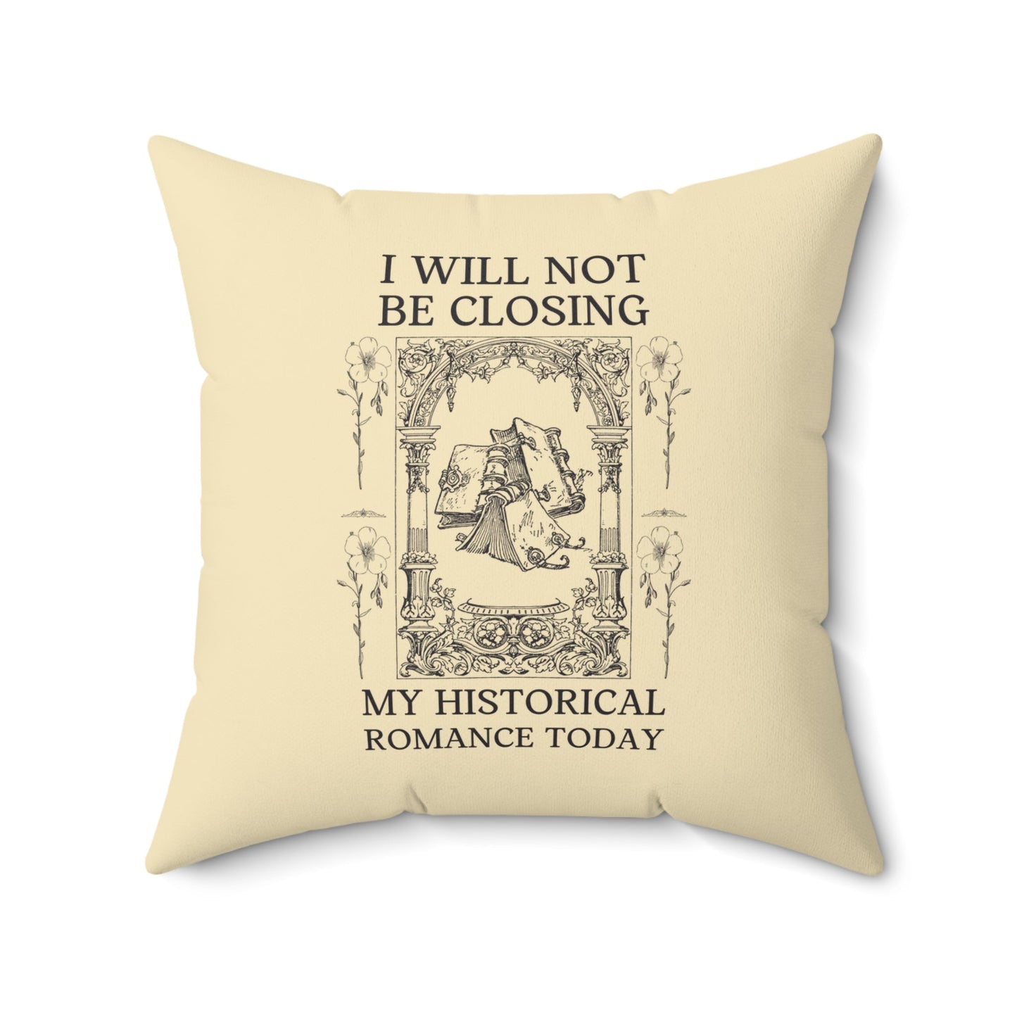 Historical Romance Reader Pillow