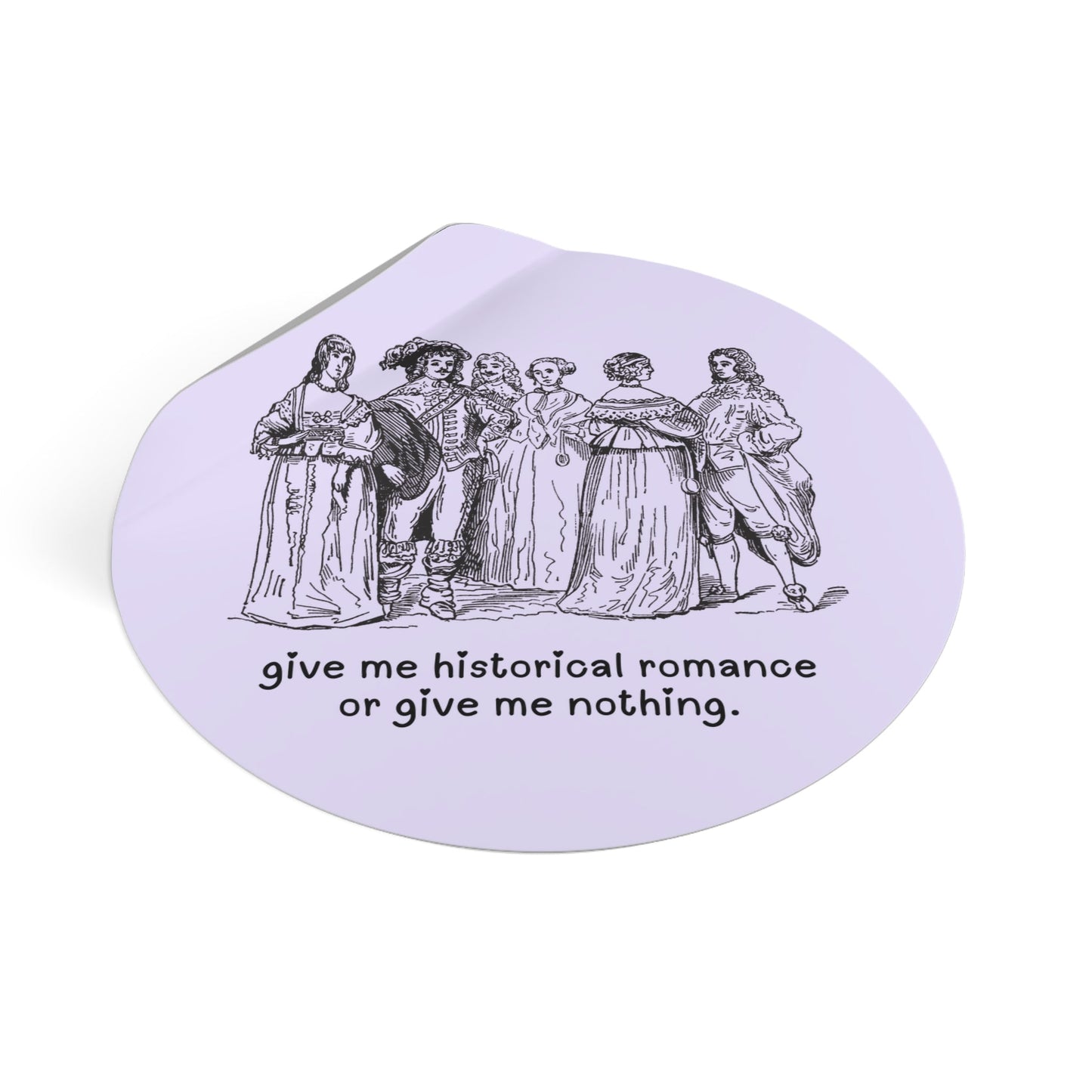 Historical Romance Sticker