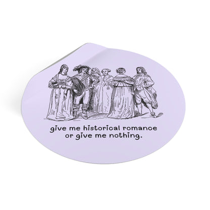 Historical Romance Sticker