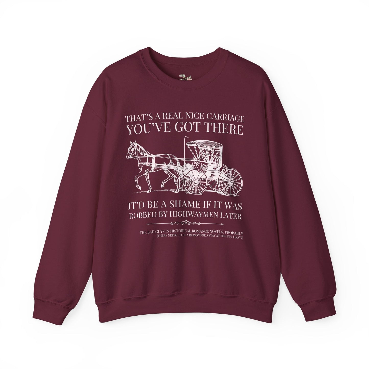 Historical Romance Tropes Sweatshirt