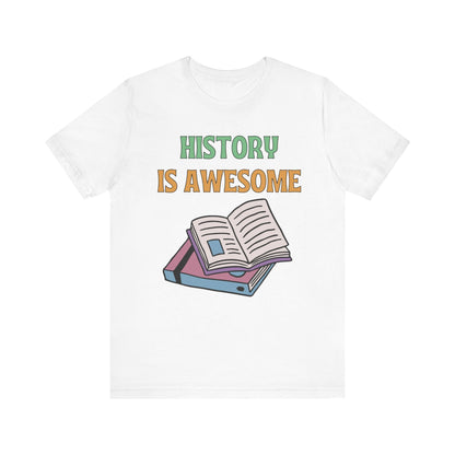 History Buff Teacher Tee Shirt