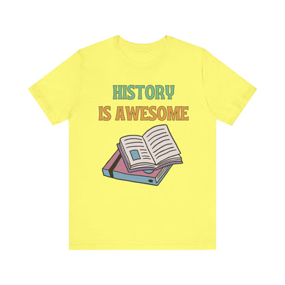 History Buff Teacher Tee Shirt